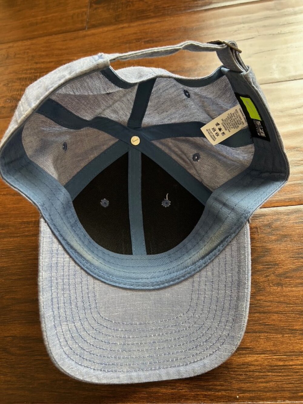 Nike USA Legacy91 hat cap blue adjustable sizing soccer - Picture 4 of 7